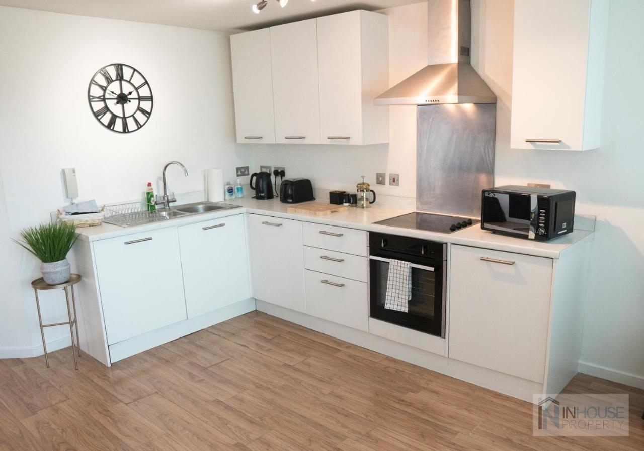 Modern City Centre Apartment Wifi Netflix Nottingham Kültér fotó