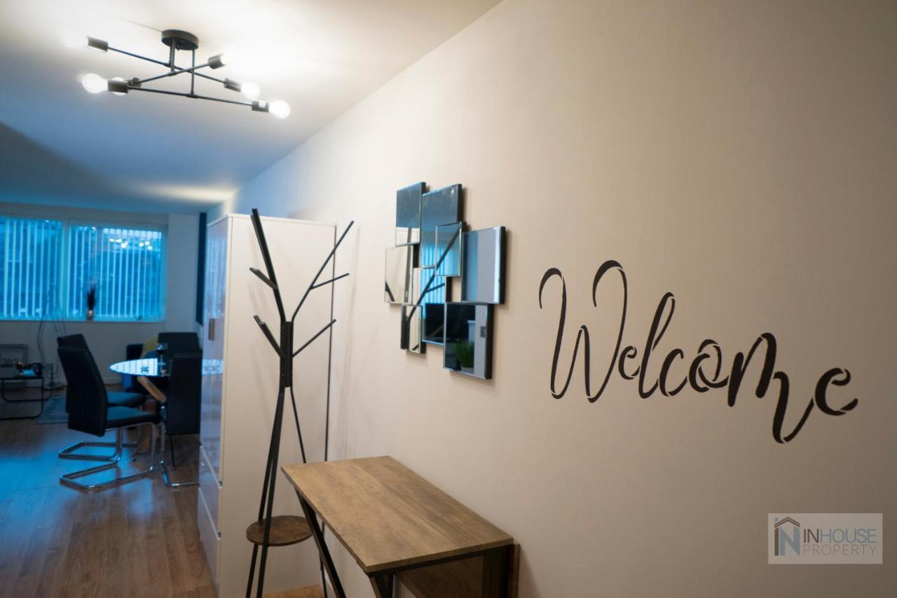 Modern City Centre Apartment Wifi Netflix Nottingham Kültér fotó